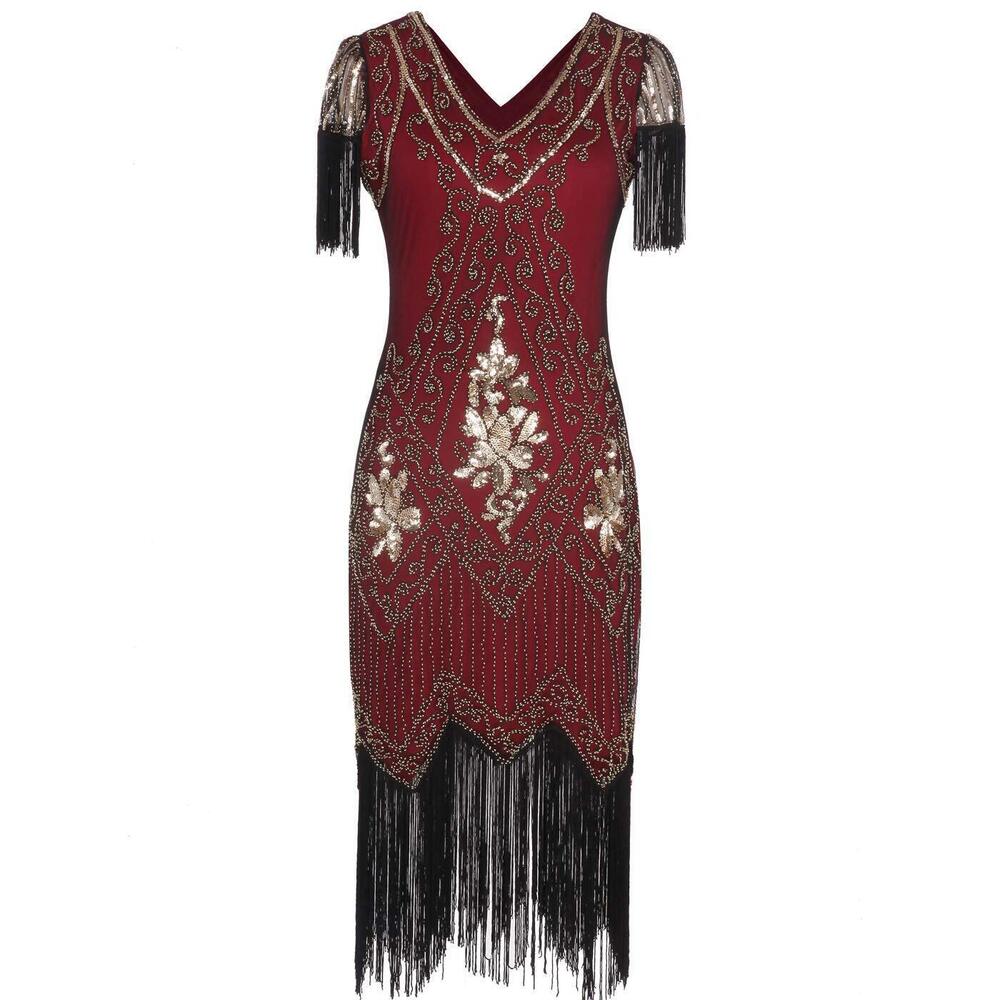 3693 1920 Dresses Great Gatsby Dress Themed Roaring 20s Dresses Flapper